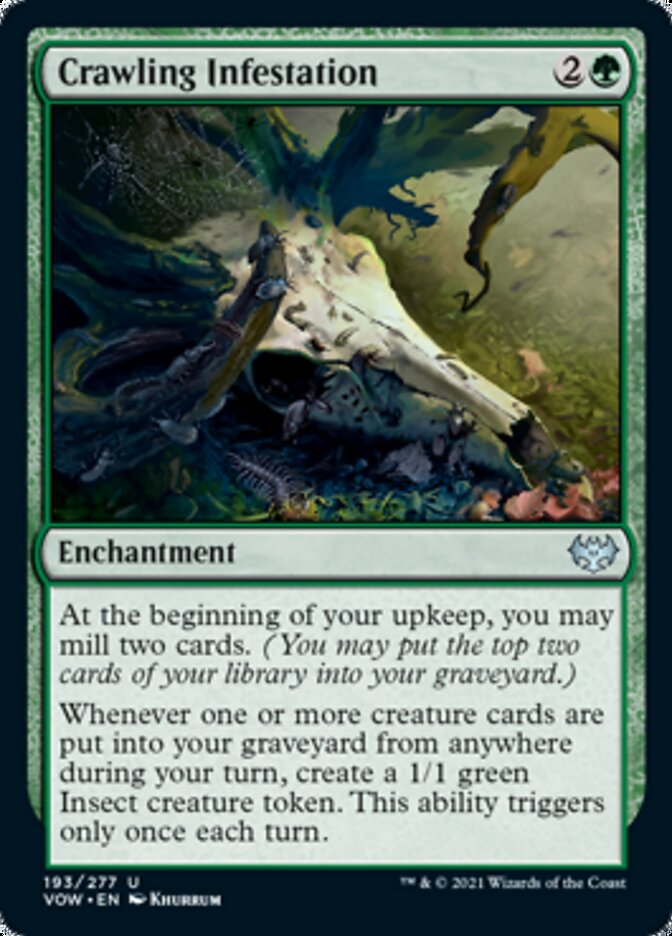 Crawling Infestation [Innistrad: Crimson Vow] 