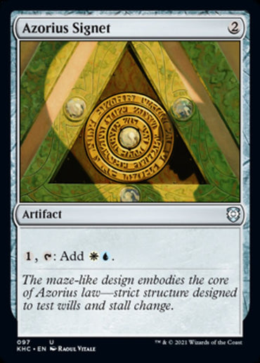 Azorius Signet [Kaldheim Commander] 