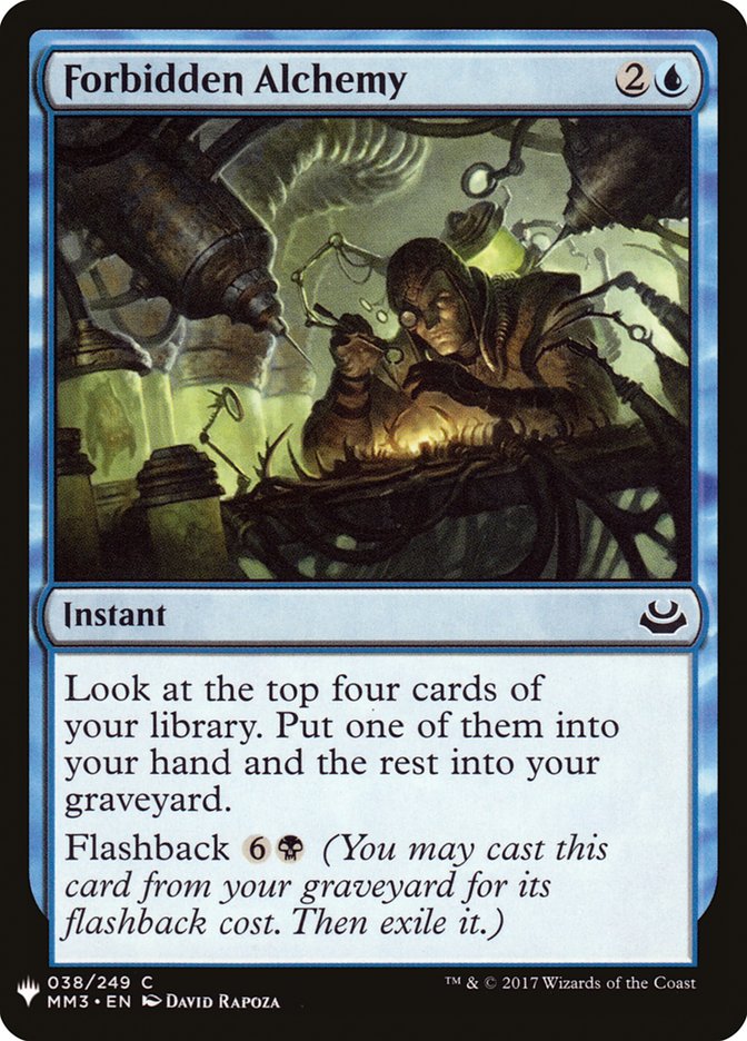 Forbidden Alchemy [Mystery Booster] 
