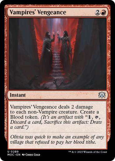 Vampires' Vengeance [March of the Machine Commander] 