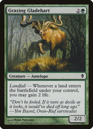 Grazing Gladehart [Zendikar] 
