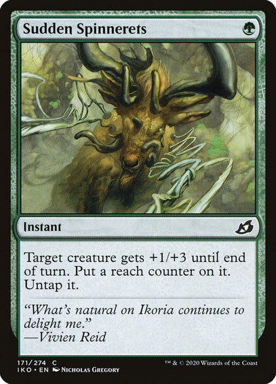 Sudden Spinnerets [Ikoria: Lair of Behemoths] 