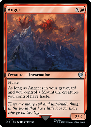 Anger [The Lord of the Rings: Tales of Middle-Earth Commander] 