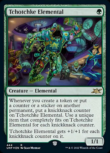 Tchotchke Elemental (Galaxy Foil) [Unfinity] 