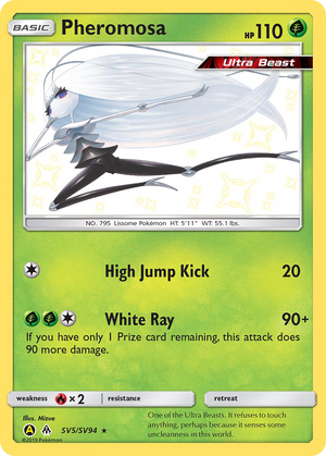 Pheromosa (SV5/SV94) [Sun &amp; Moon: Hidden Fates - Shiny Vault] 