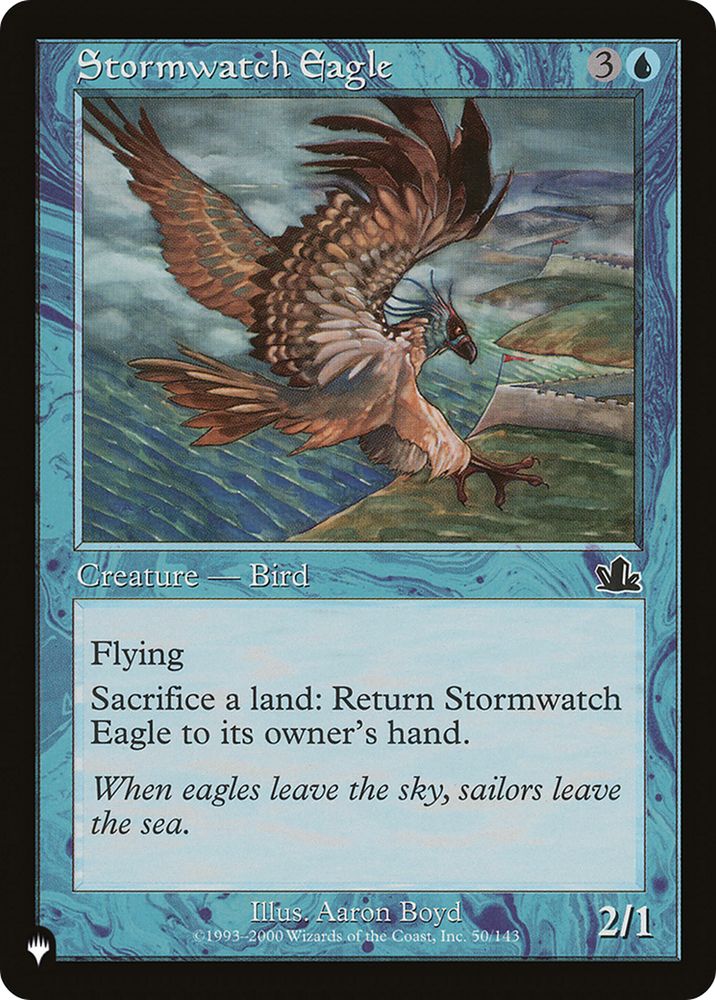 Stormwatch Eagle [The List] 