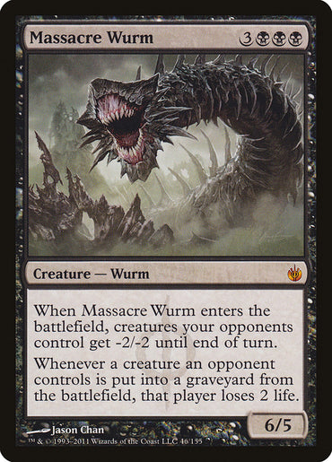 Wurm Massacre [Mirrodin Besieged] 