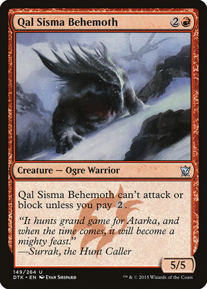 Qal Sisma Behemoth [Dragons of Tarkir] 