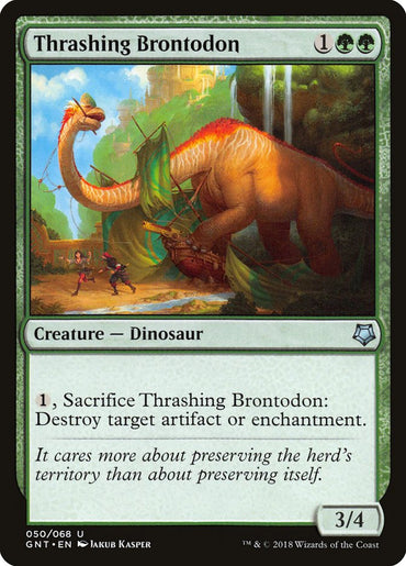 Thrashing Brontodon [Game Night 2018] 