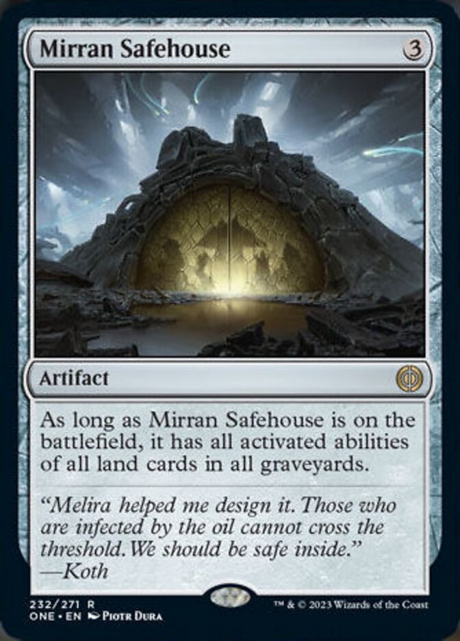 Mirran Safehouse [Phyrexia: All Will Be One] 