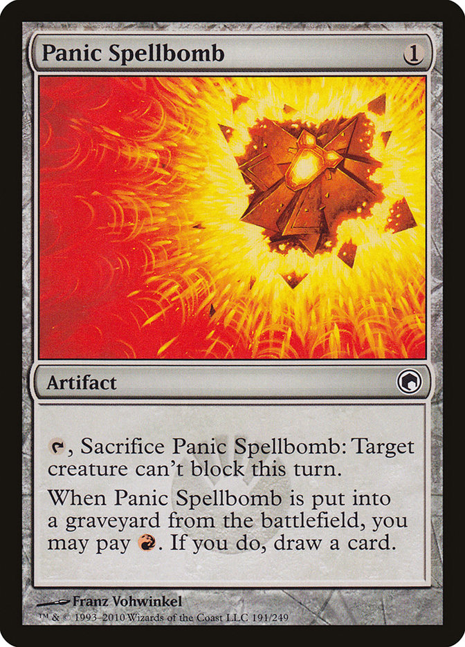 Panic Spellbomb [Scars of Mirrodin] 