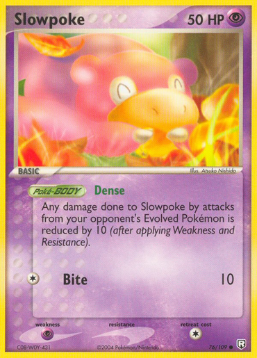 Slowpoke (76/109) [EX: Team Rocket Returns] 