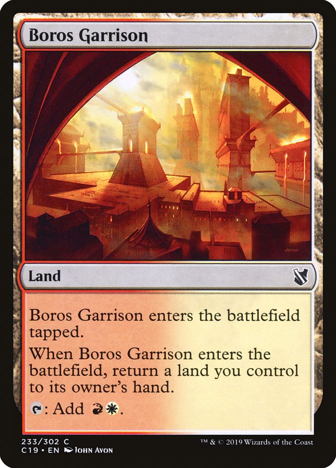 Boros Garrison [Commander 2019] 