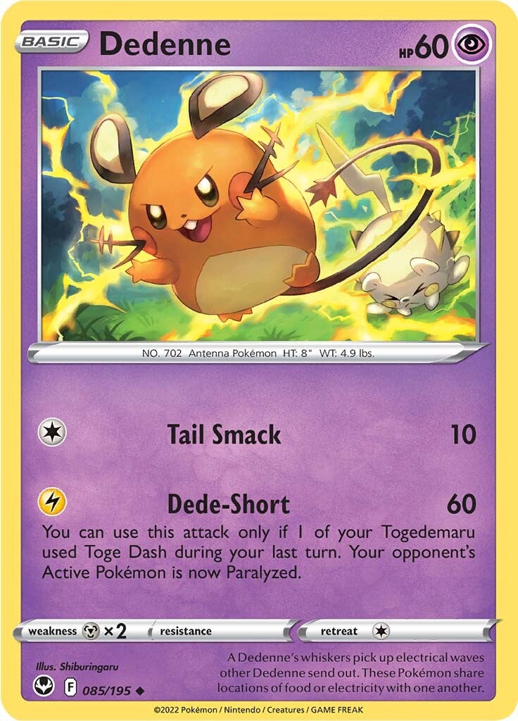 Dedenne (085/195) [Sword & Shield: Silver Tempest] 