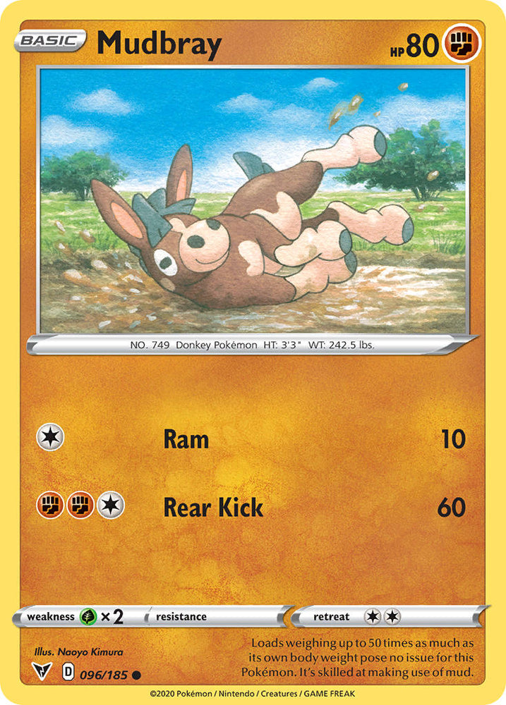 Mudbray (096/185) [Sword &amp; Shield: Vivid Voltage] 