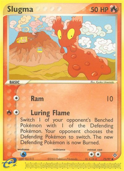 Slugma (72/97) [EX: Dragon] 
