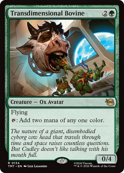 Transdimensional Bovine [Teenage Mutant Ninja Turtles]