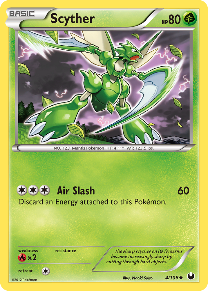 Scyther (4/108) [Black &amp; White: Dark Explorers] 