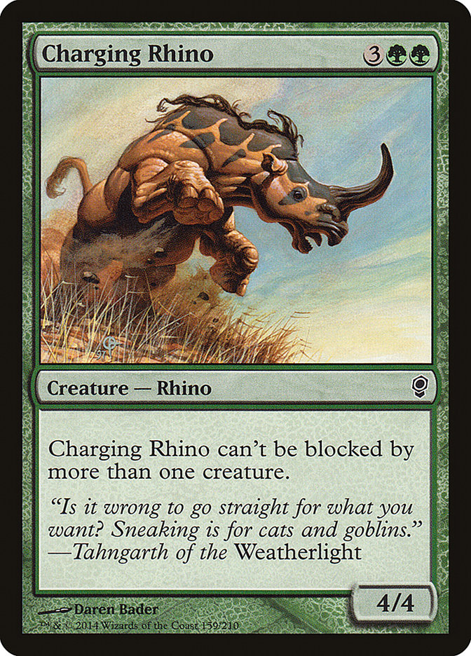 Charging Rhino [Conspiracy] 