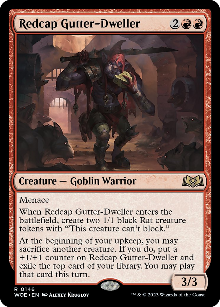 Redcap Gutter-Dweller [Wilds of Eldraine] 