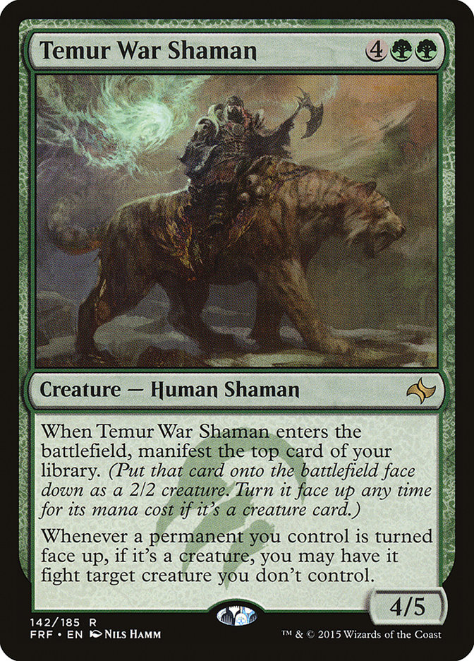 Temur War Shaman [Fate Reforged] 