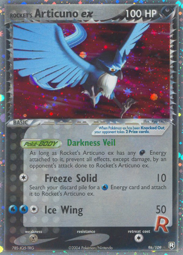 Rocket's Articuno ex (96/109) [EX: Team Rocket Returns]