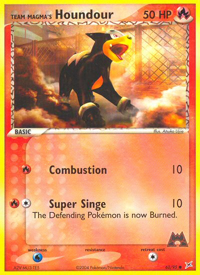 Team Magma's Houndour (62/95) [EX: Team Magma vs Team Aqua] 