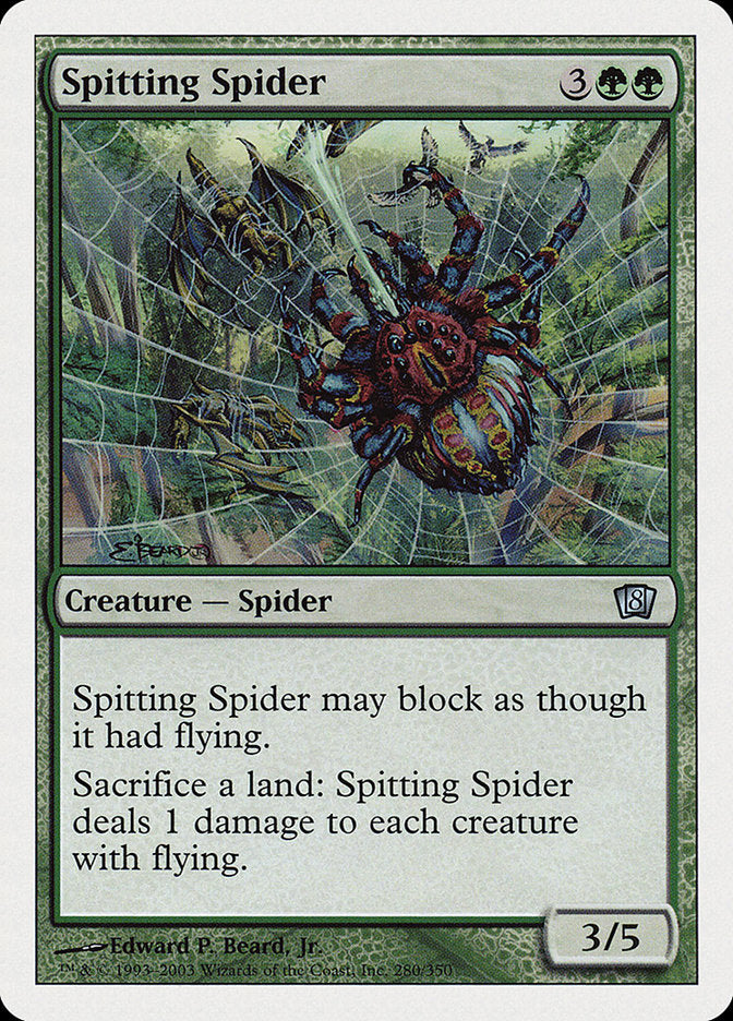 Spitting Spider [Eighth Edition] 