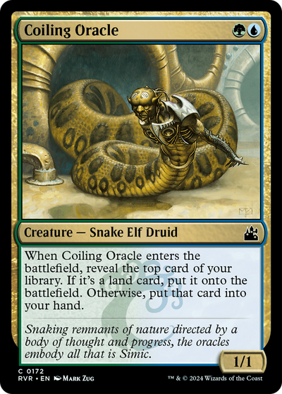 Coiling Oracle [Ravnica Remastered] 