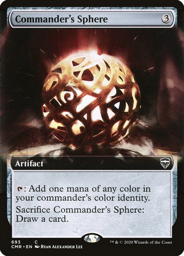 Commander's Sphere (Extended Art) [Commander Legends] 