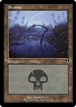 Swamp (445) (Retro) [Commander Masters] 