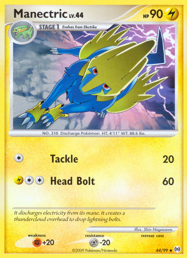 Manectric (44/99) [Platinum: Arceus] 