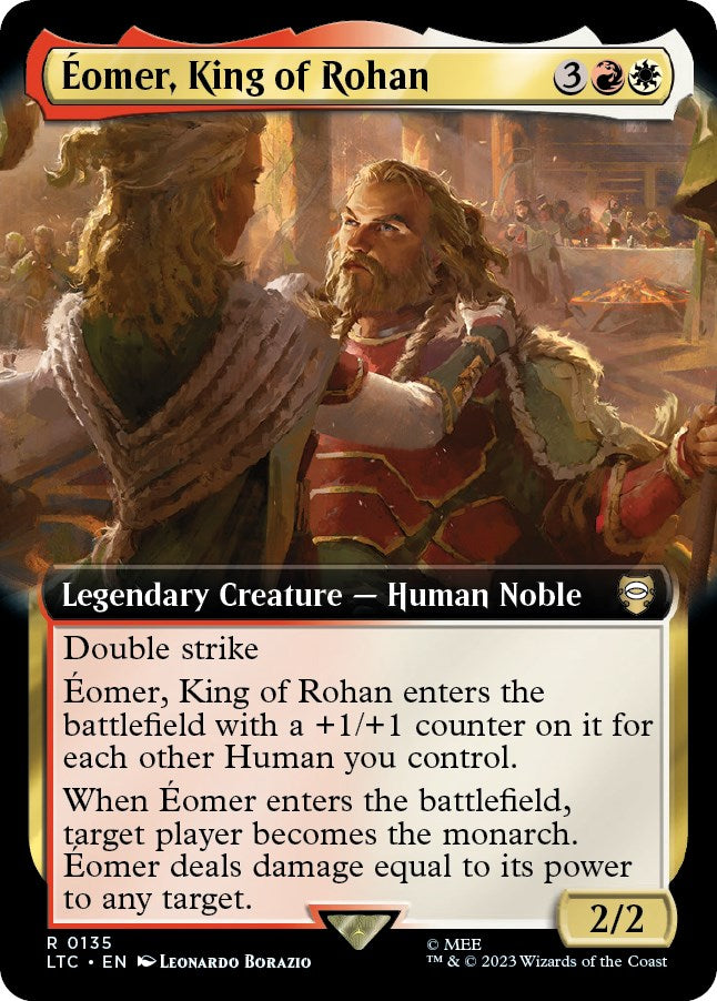 Éomer, King of Rohan (Extended Art) [The Lord of the Rings: Tales of Middle-Earth Commander] 