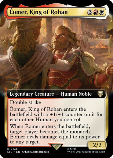 Éomer, King of Rohan (Extended Art) [The Lord of the Rings: Tales of Middle-Earth Commander] 