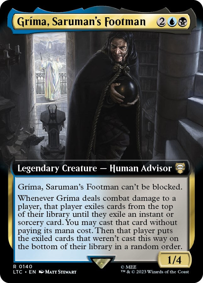 Grima, Saruman's Footman (Extended Art) [The Lord of the Rings: Tales of Middle-Earth Commander] 