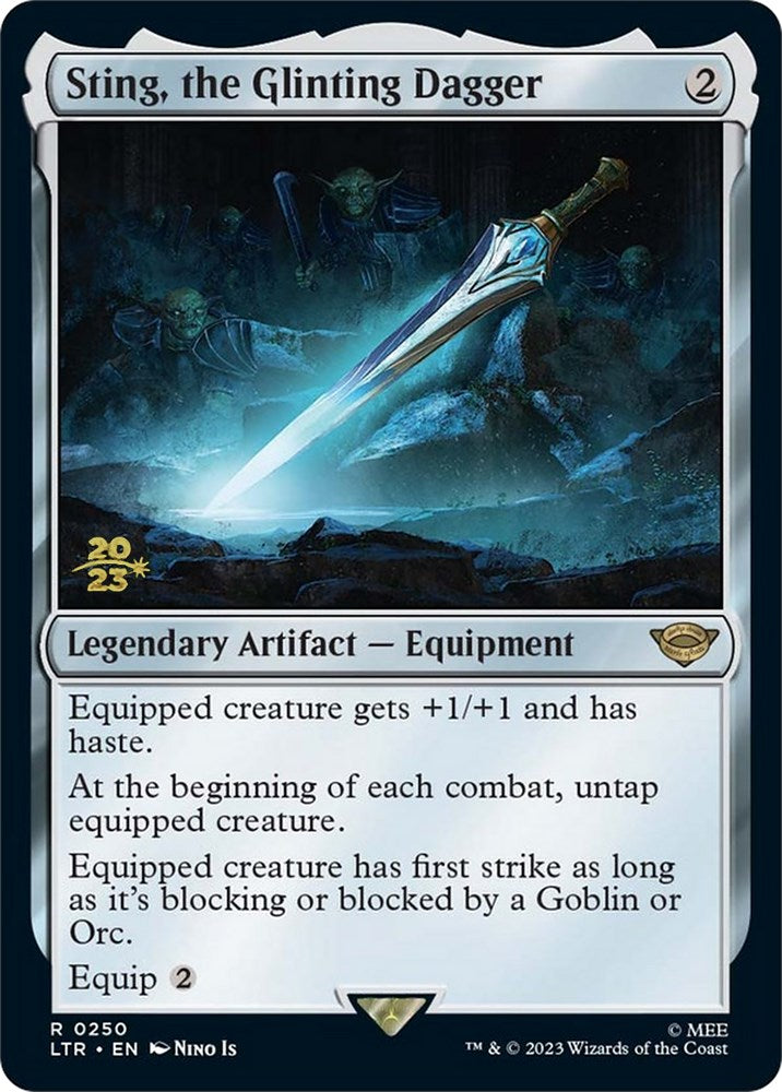 Sting, the Glinting Dagger [The Lord of the Rings: Tales of Middle-Earth Prerelease Promos] 