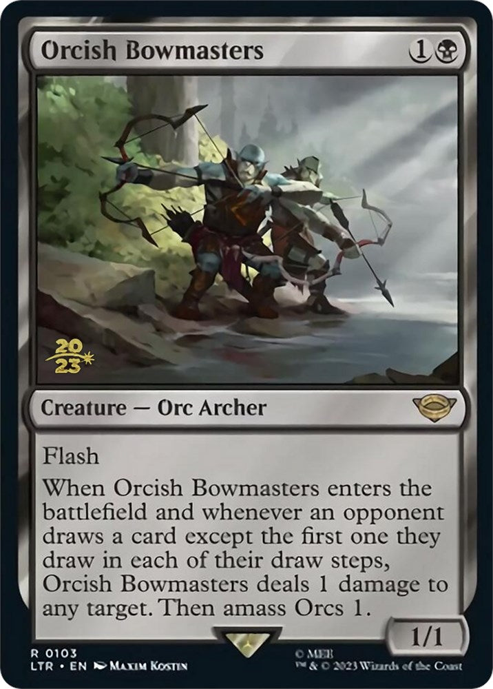 Orcish Bowmasters [The Lord of the Rings: Tales of Middle-Earth Prerelease Promos] 