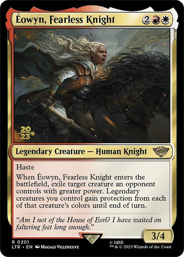 Éowyn, Fearless Knight [The Lord of the Rings: Tales of Middle-Earth Prerelease Promos] 