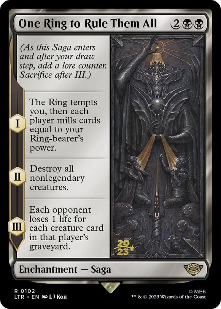 One Ring to Rule Them All [The Lord of the Rings: Tales of Middle-Earth Prerelease Promos] 