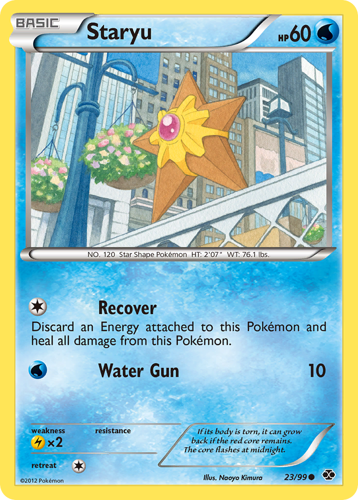 Staryu (23/99) [Black & White: Next Destinies] 