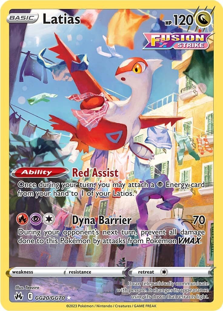 Latias (GG20/GG70) [Sword & Shield: Crown Zenith] 