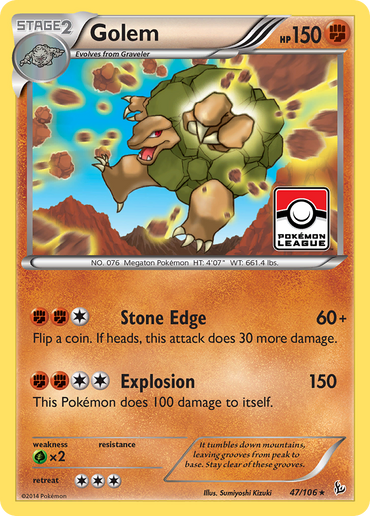 Golem (47/106) [XY: Flashfire]