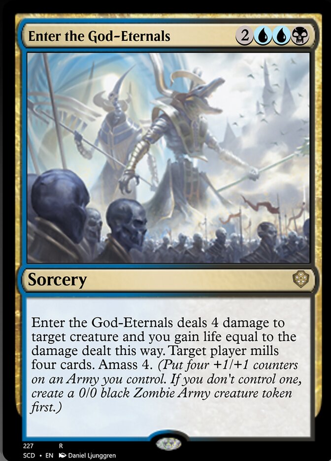 Enter the God-Eternals [Starter Commander Decks] 