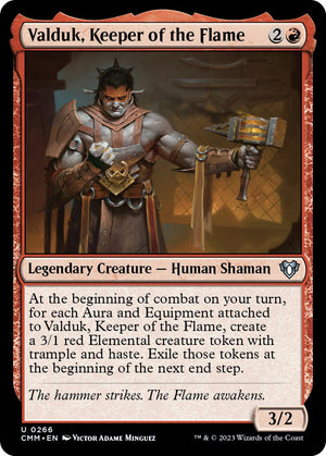 Valduk, Keeper of the Flame [Commander Masters]