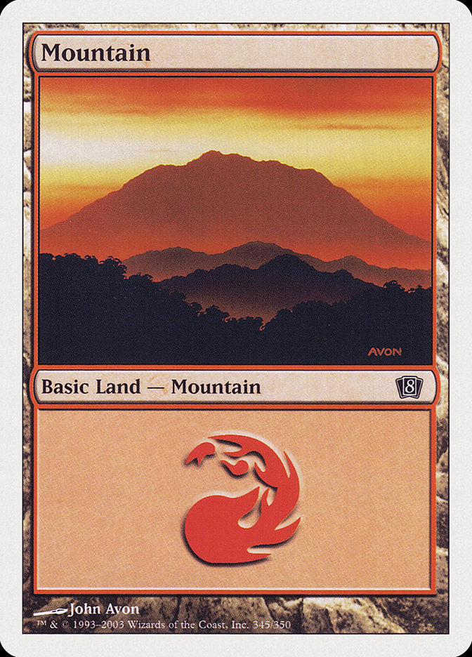 Mountain (345) [Eight Edition] 