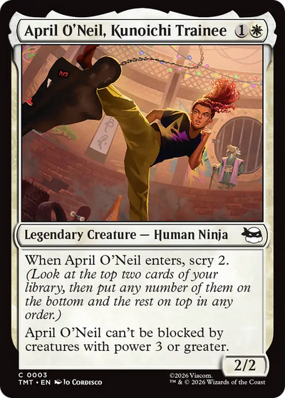 April O'Neil, Kunoichi Trainee [Teenage Mutant Ninja Turtles]