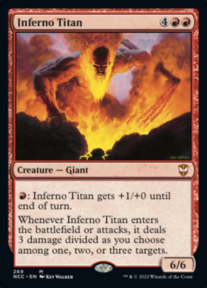 Inferno Titan [Streets of New Capenna Commander] 