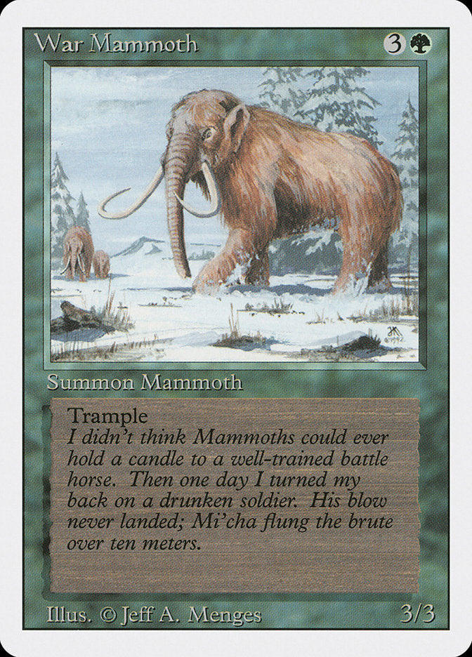 War Mammoth [Revised Edition] 