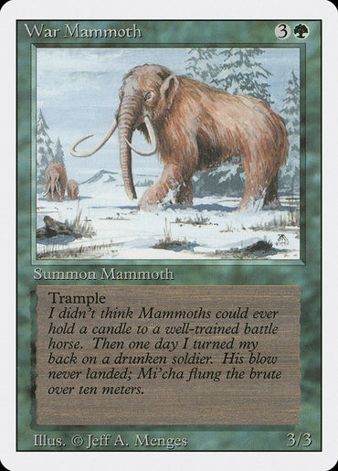 War Mammoth [Revised Edition] 