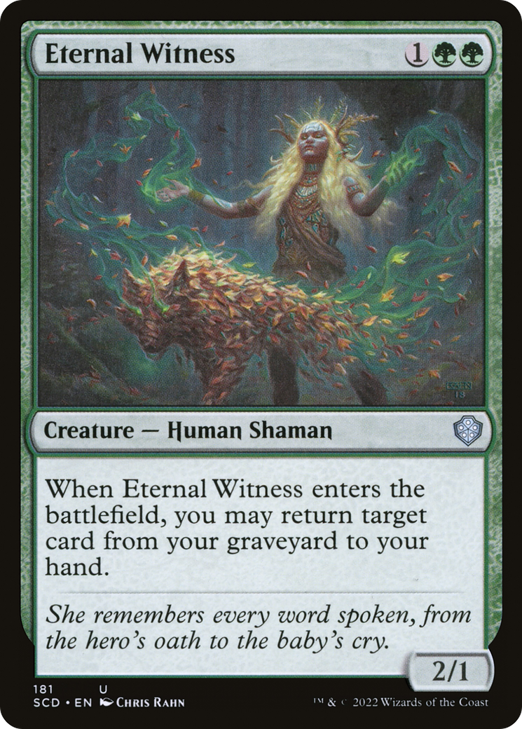 Eternal Witness [Starter Commander Decks] 